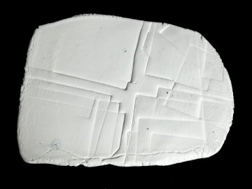 Espais ilimitats I, porcelana, 43 x 33 x 2 cm., 2011_w600_h450